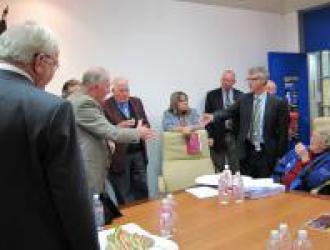 Photos of Max at Rotary