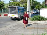 Buddist novice in Yangon.